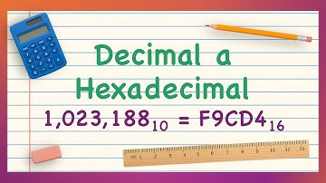 Sistemas Numéricos / Decimal a Hexadecimal
