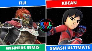 KMLocal 70: Winners Semis - Fiji (Ganondorf, Joker) Vs. KBean (Mii Brawler) SSBU