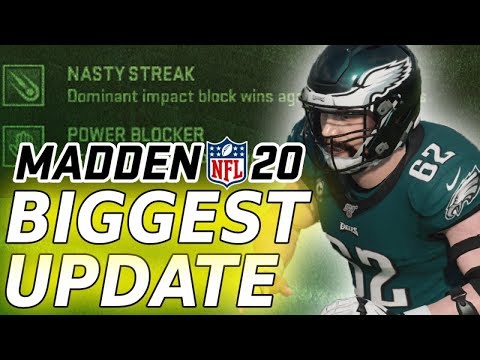 BIGGEST Madden 20 Update! New Gameplay Features, Likeness and Playbook Updates