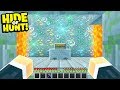 finding a SECRET Minecraft base filled with ORES! - Hide Or Hunt #2