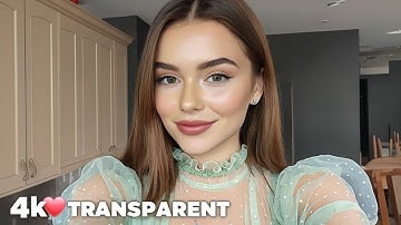 Transparent Try-On Haul | Casual Long Sleeve Fashion Review