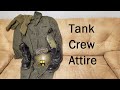 US Tank Crew Personal Clothing and Equipment