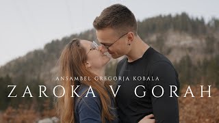 Ansambel Gregorja Kobala - Zaroka v gorah [ 4K] Resimi