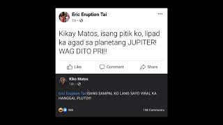 idol kiko matos palagan nayan se eric eruption mayabang yan\\