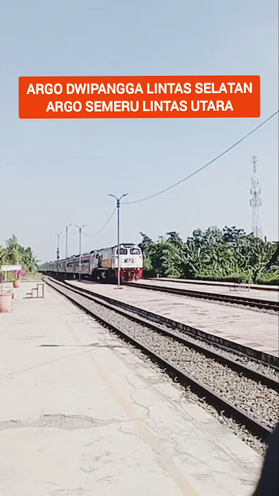 kejar kejaran ka semeru jpl cirebon dan dwi pangga sta kosambi #keretaapiindonesi #keretaapi