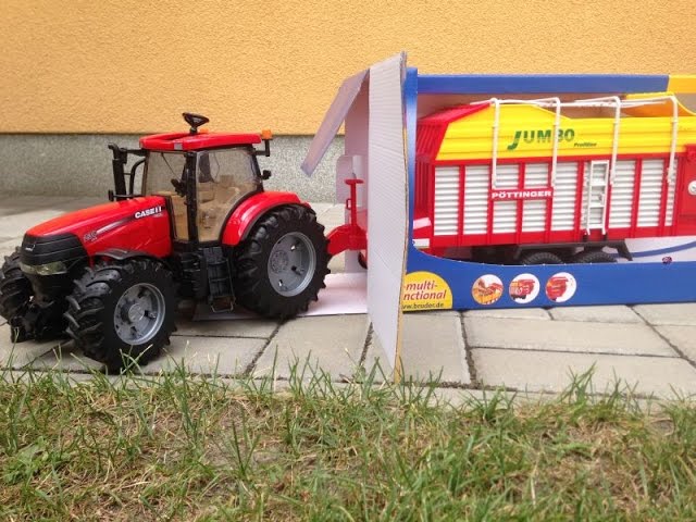 Bruder Pöttinger Ladewagen Jumbo 6600 Profiline Landwirtschaft rot 2214 Bruder Pöttinger Ladewagen Jumbo 6600 Profiline Landwirtschaft rot 2214