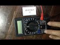 DT830B Digital Multimeter measure voltage  error Mp3 Song