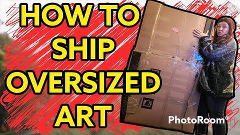 How to ship HUGE oversized art & other fragile items for EBAY/mercari! Pool Noodle RESELLER HACK!!