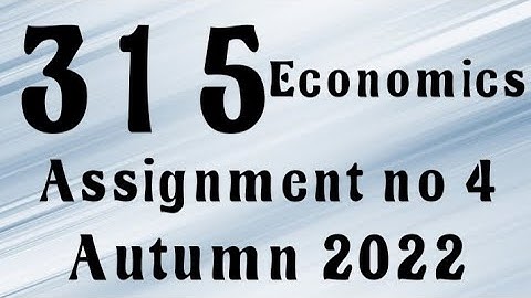 AIOU Code 315 Solved Assignment No.4 Autumn 2022 #aiou #aiousolveassignments