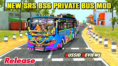 🎀🤩NEW SRS🤩BS6👑Private Bus Mod Release💥😎