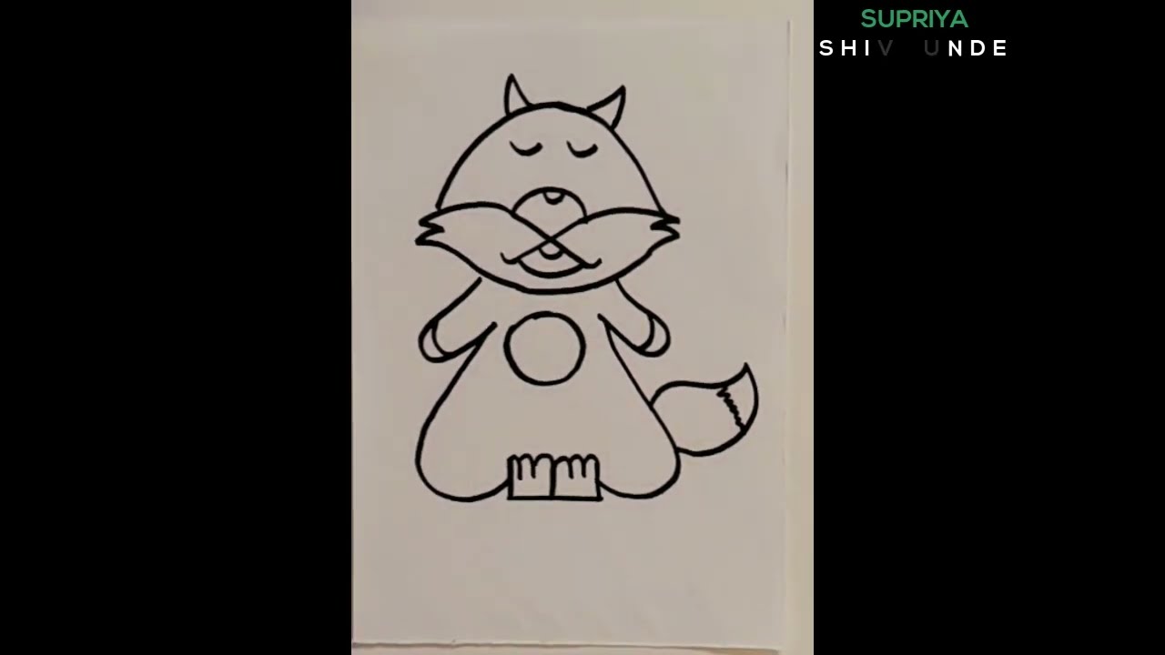 Drawing Pictures From Word|| Turn Word 'Fox' Into Cartoon Picture ...