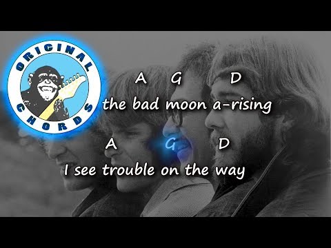 Creedence Clearwater Revival - Bad Moon Rising - Chords x Lyrics
