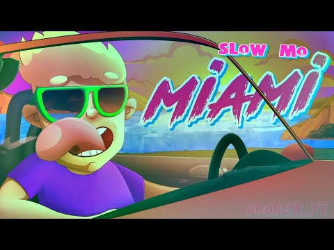 Видео: ПОЗЗИ - КАТИМ ПО МАЙАМИ (SLOW MO Remix)