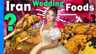 Прекрасные иранские свадебные угощения и торжества в Иране