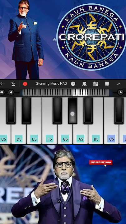Kaun Banega Crorepati KBC Tune Piano #youtubeshorts #kbc
