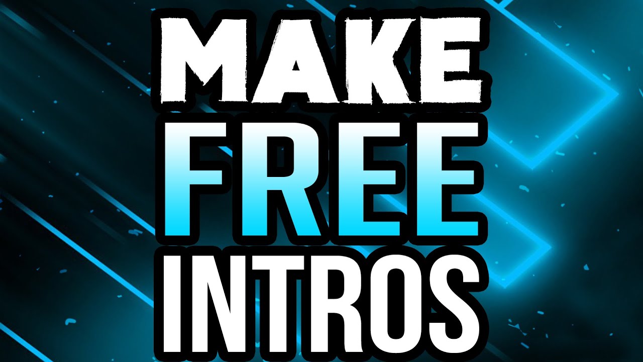 How To Make An Intro For Your Youtube Video For Free 2019 2020 - how to get free roblox accounts 2018 youtube