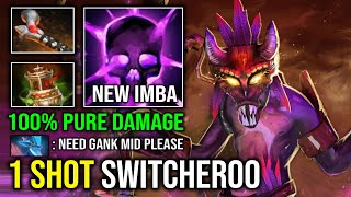 How to Carry Mid Witch Doctor 1 Shot Ward Switcheroo 100% Pure Damage EZ Counter Everyone Dota 2