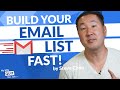 How To Build An Email List Fast For Free (0 - 100K Email Subs!)