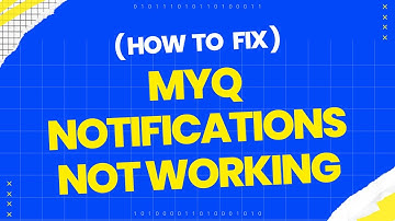 How to fix myQ Notifications not working?