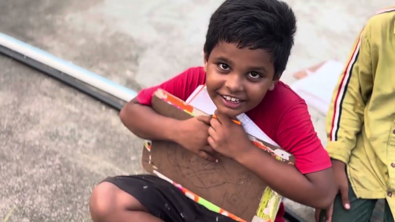 Fun with Tution children 🧒 ☺️😜