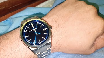 My Casio Oceanus T200 changes date at exactly 12 midnight.