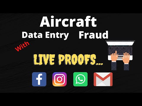 Aircraft data entry fraud live proofs