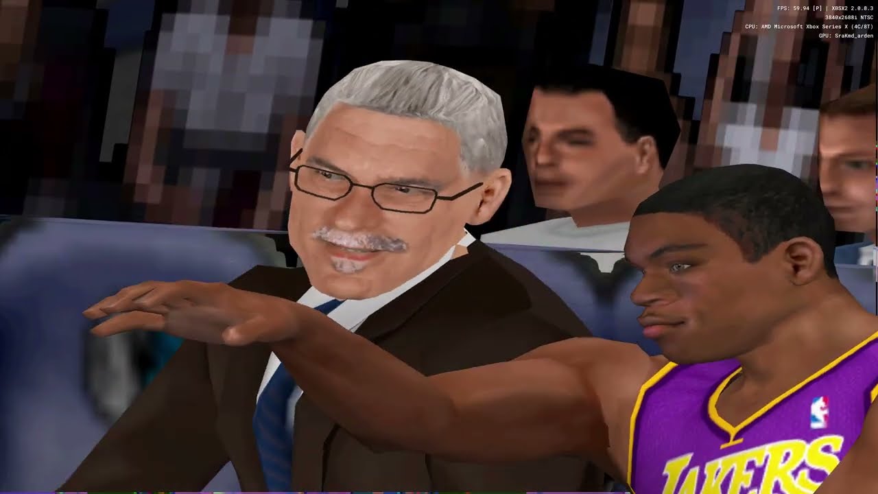 ESPN NBA Basketball Xbox Series X Gameplay ( PS2 ) - YouTube