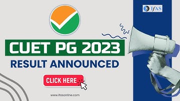 CUET PG Results 2023 Declared | CUET PG Physics | Check Your Score