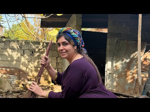 A Peaceful Village Day Traditional Chicken Liver Heart Cooking Slow Living Countryside 