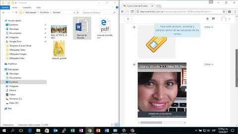 Arrastrar Y Soltar - Moodle