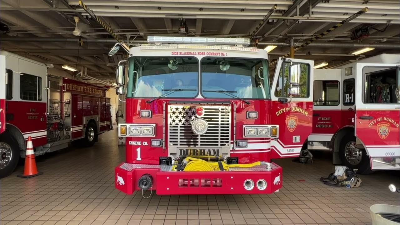 Durham, NC Rescue 1 at Fire HQ YouTube