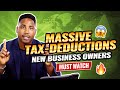15 Biggest Tax Deductions For New Business Owners
