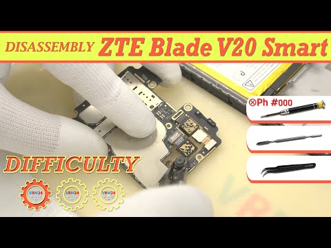 Видео: ZTE Blade V20 Smart Take apart Disassembly In Detail