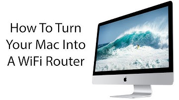 How To Turn You Mac Into A WiFi Hotspot/Router (Yosemite)
