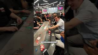 CRAZIEST POKER HAND OF MY LIFE?! *MUST SEE #shorts #poker screenshot 5