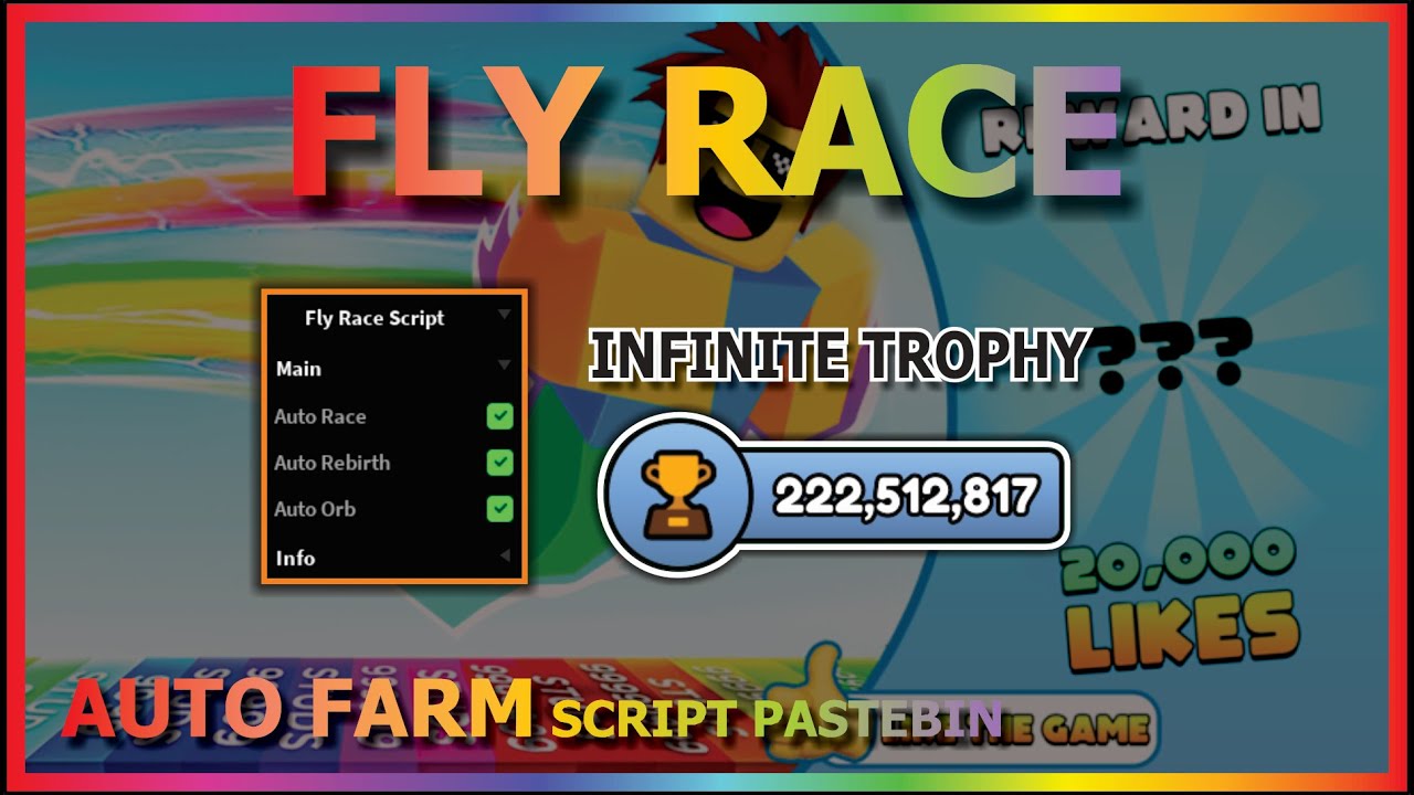 Fly Race Script