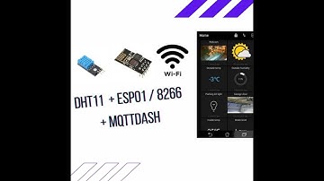 Sensor de Temperatura y Humedad DHT11 con ESP01/8266