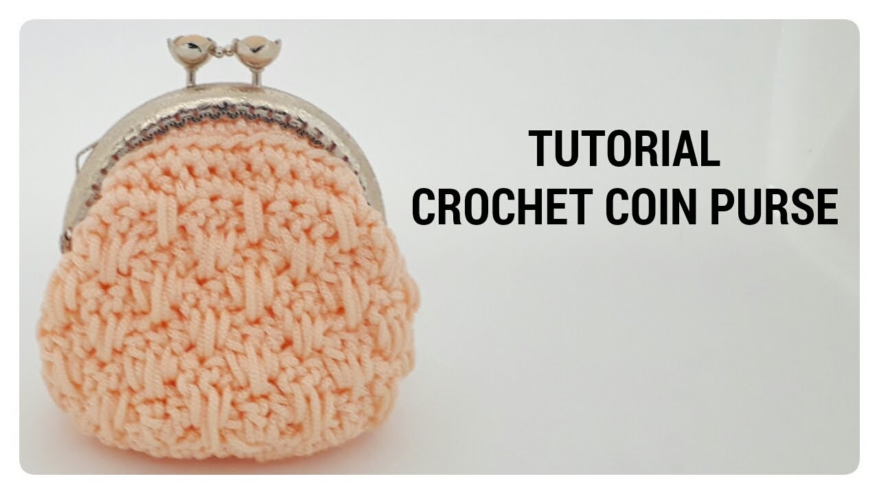 Crochet coin purse tutorial | Porta monete all&#39;uncinetto - YouTube