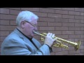 David Hickman demonstrates the 5-valve C Trumpet