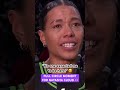 Natasha Cloud got emotional talking about playing in front of her hometown of Philly 💜