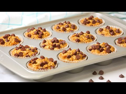 Chocolate Peanut Butter Oatmeal Cups | Make-Ahead Breakfast Recipe