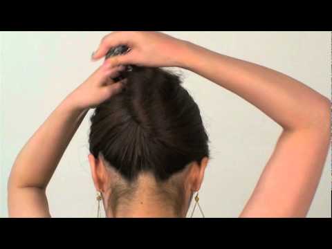 人気の髪型 ロング夜会巻きのやり方 Uピンでの作り方 Youtube