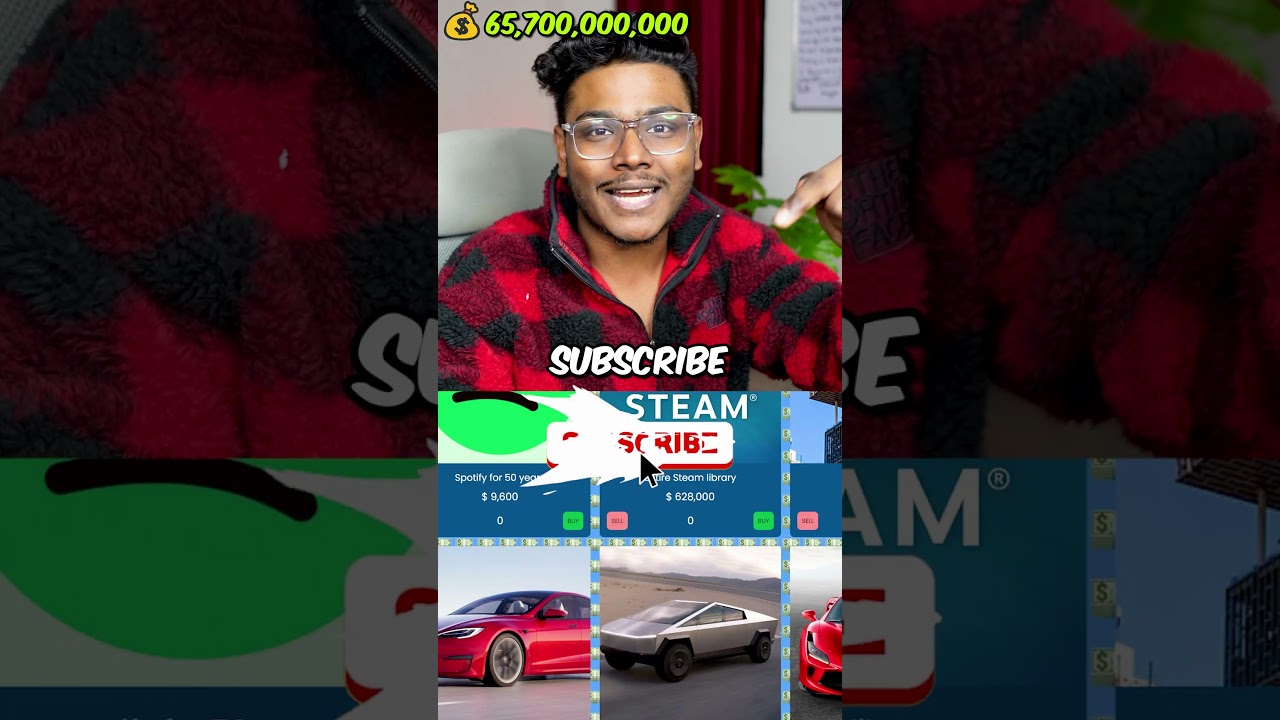 I SPENT 100 BILLION DOLLARS IN 24 HOURS #shorts