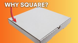 Why Pizza Boxes are Square but Pizzas are Round 🍕