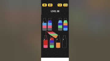 Soda Sort Puzzle level 66 GAMEPLAY WALKTHROUGH | AN GAMES TV