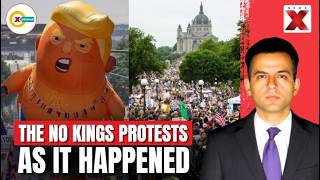 No Kings Protests How Biggest Anti-Trump Demonstrations Took Over The World Xplained By Newsx