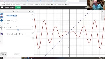 Program a moving tangent line in Desmos