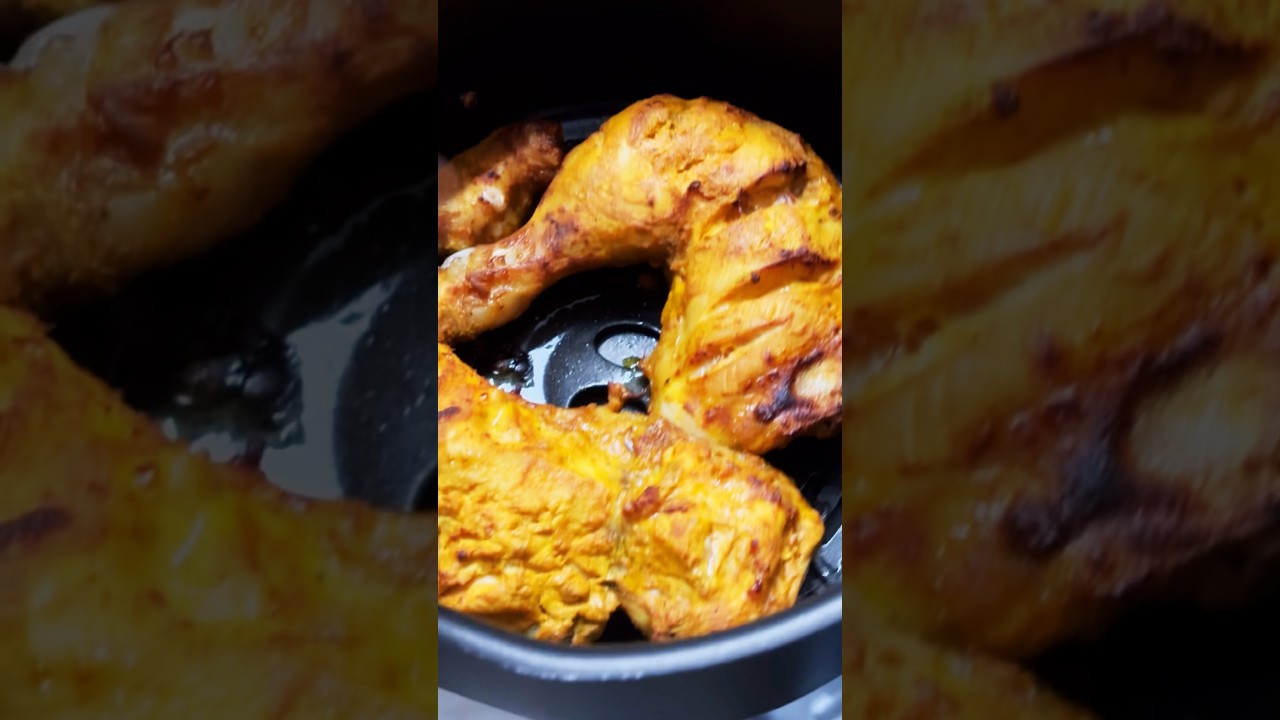 How to cook chiken tandoori in air fryer #chiken #tandoori #food ori