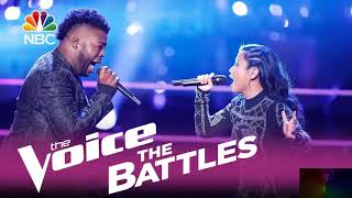 Chris Weaver vs. Kathrina Feigh:'Dangerous Woman' - The Voice 2017 Battle Audio 