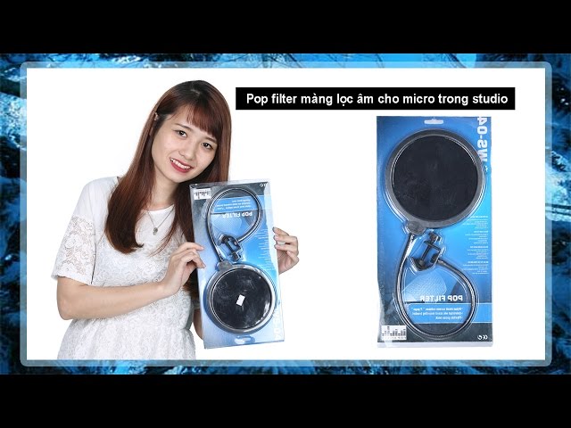 Pop Filter màng lọc âm cho mic thu trong studio, recording giá rẻ